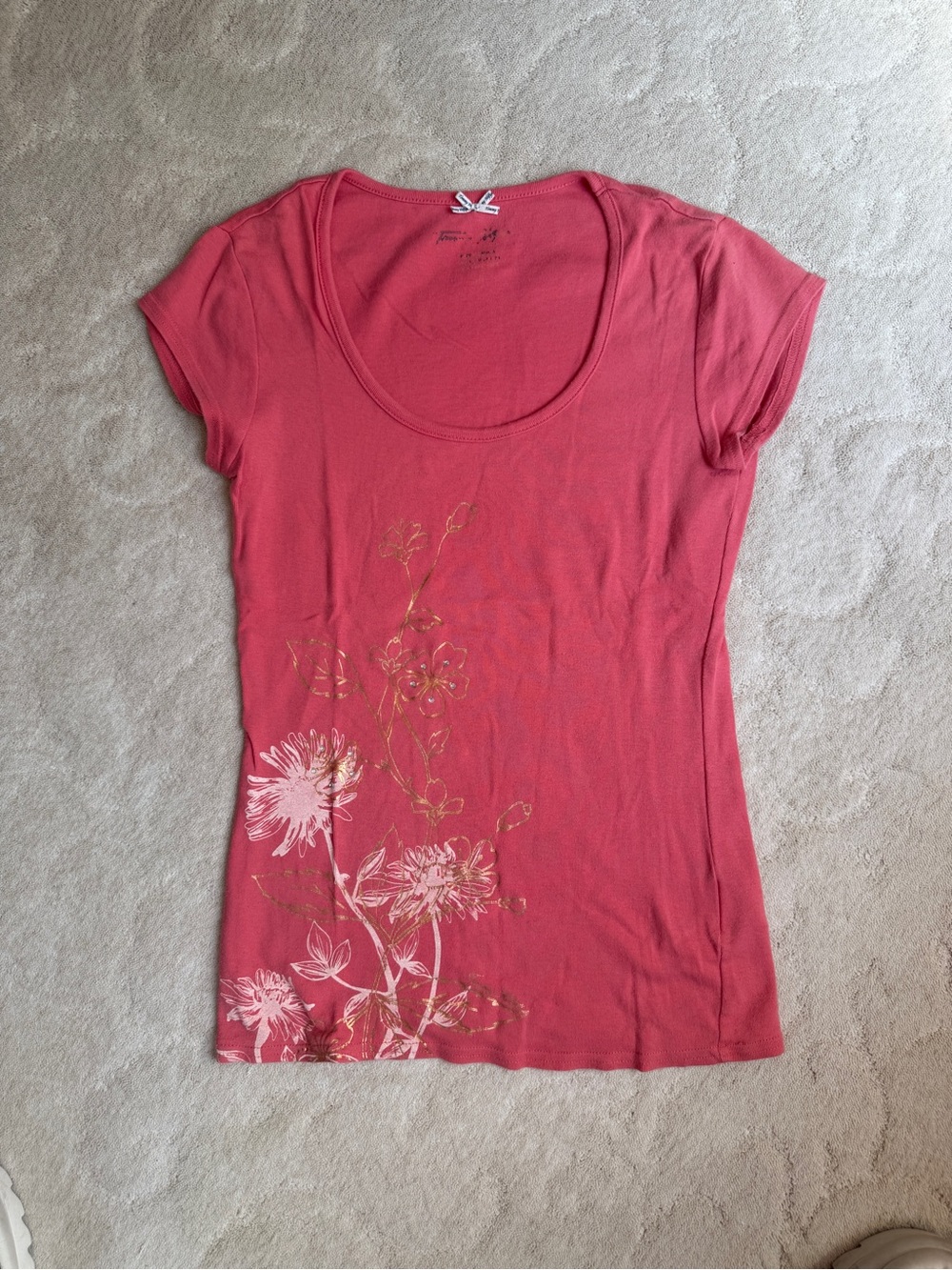 Tommy Hilfiger Pink Floral Tee